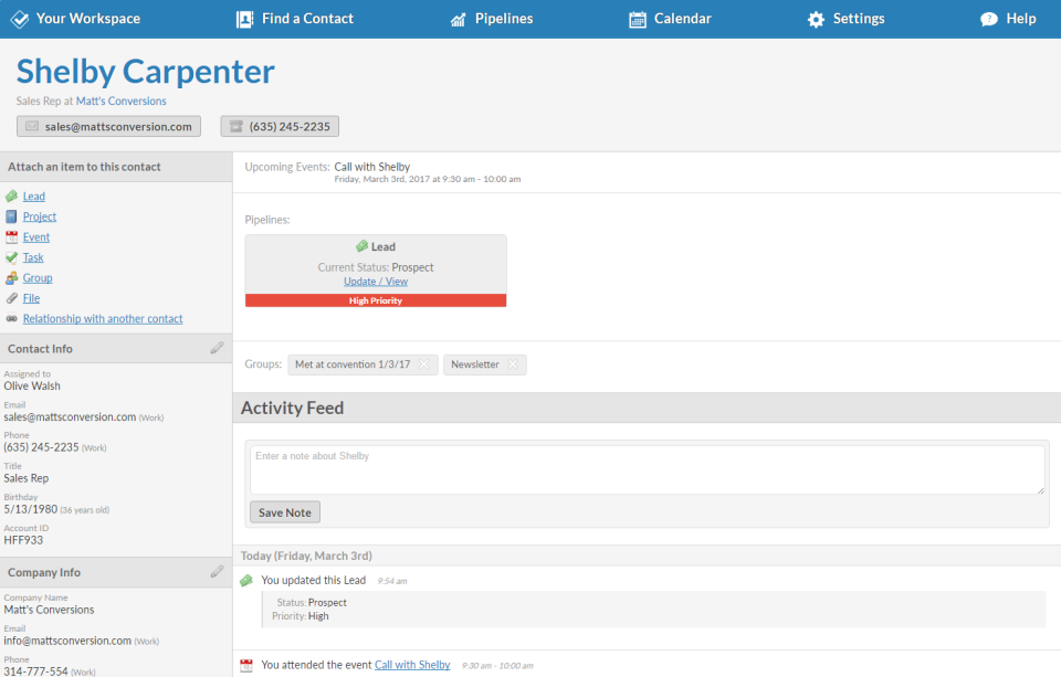 Less Annoying CRM-screenshot-0 Less Annoying CRM-screenshot-0