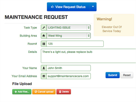 Maintenance Care-screenshot-0 Maintenance Care-screenshot-0