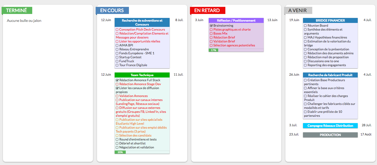Manage your projects and deadlines Manage your projects and deadlines