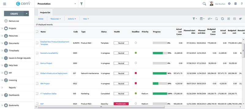 Screenshot Genius Project: list of projects and advancements Screenshot Genius Project: list of projects and advancements