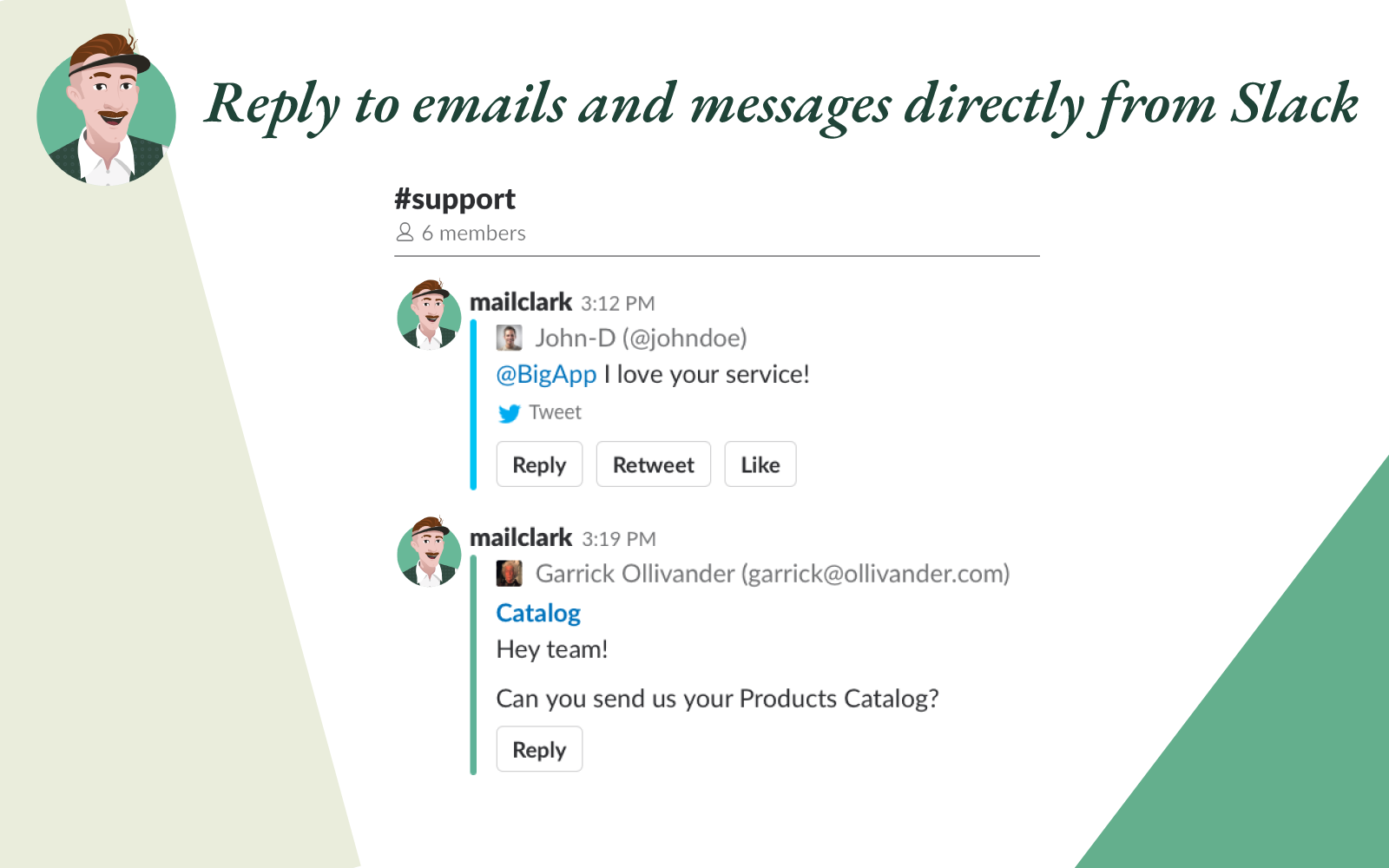 MailClark for Slack MailClark for Slack