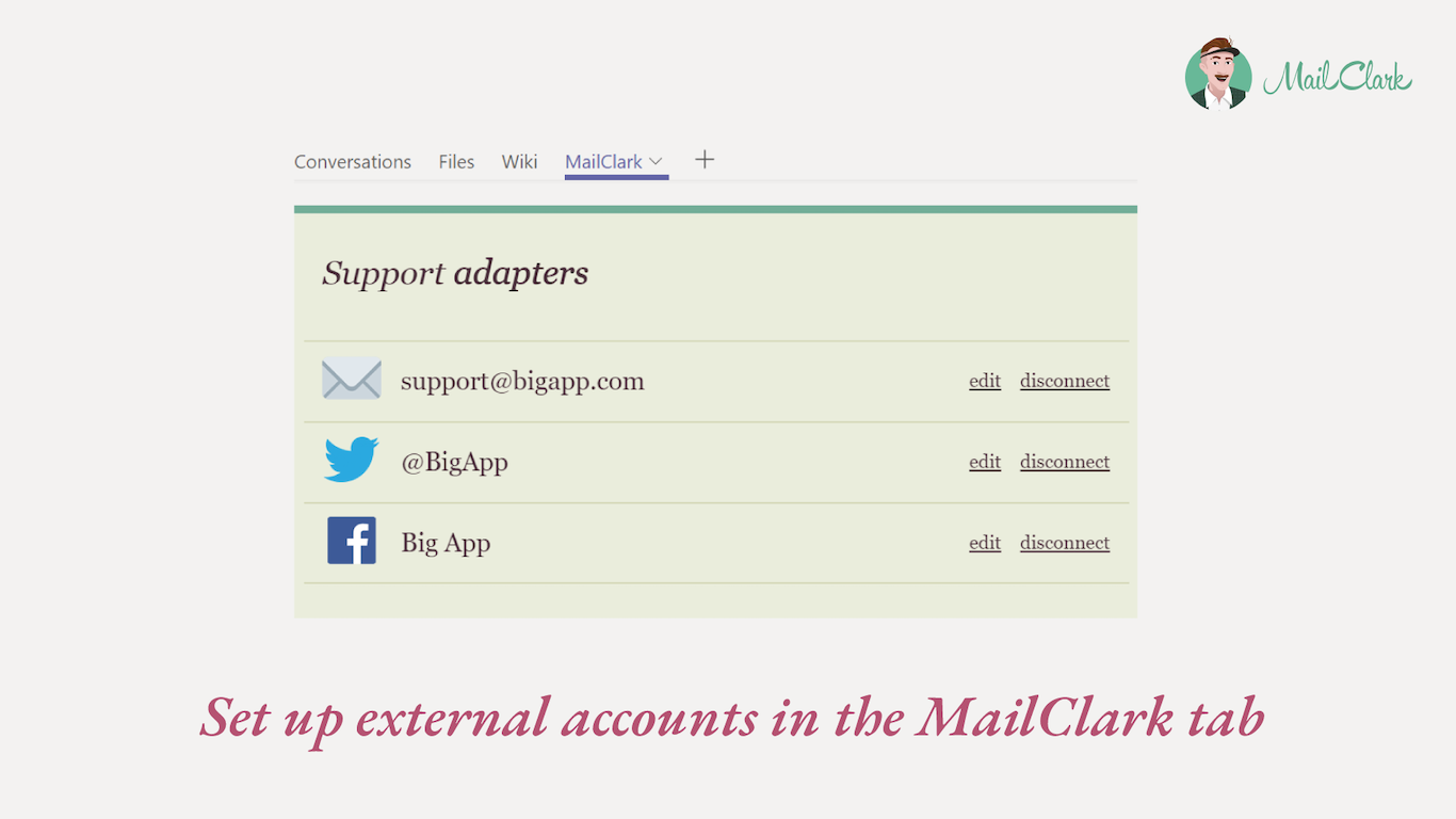 MailClark for Microsoft Teams MailClark for Microsoft Teams