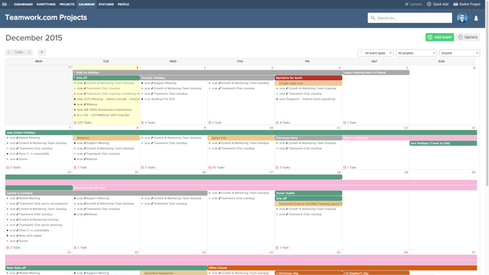Teamwork Projects-screenshot-1 Teamwork Projects-screenshot-1