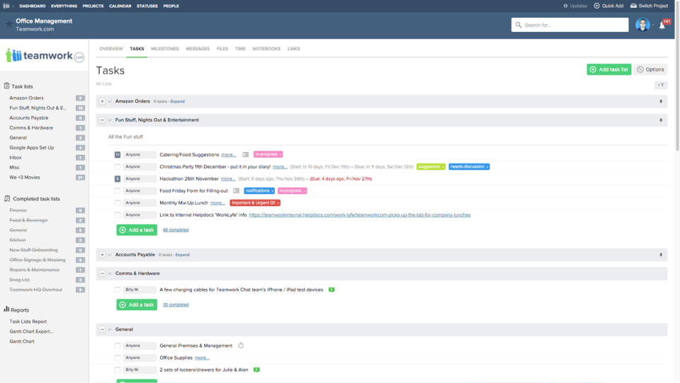 Teamwork Projects-screenshot-3 Teamwork Projects-screenshot-3