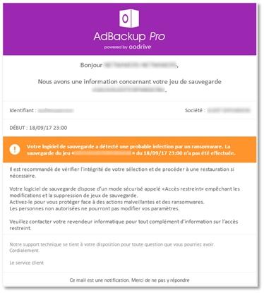 Ransomware alerts and disk integrity Ransomware alerts and disk integrity