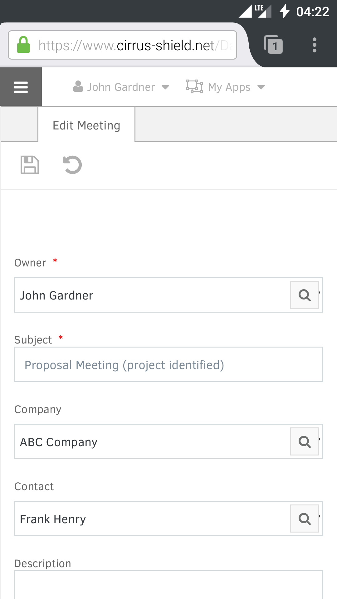 Mobile user interface Mobile user interface
