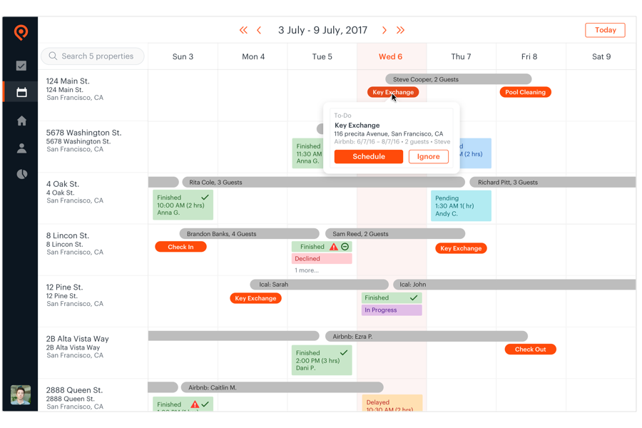 Properly synchronized Calendar with your booking calendar Properly synchronized Calendar with your booking calendar