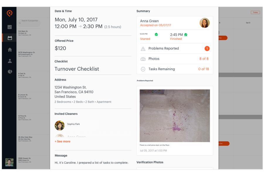 Real-time reporting has problems and feedback from the cleaners Real-time reporting has problems and feedback from the cleaners