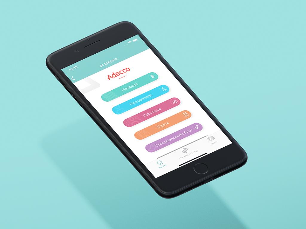 Rakuten Aquafadas Vente - Adecco mobile app