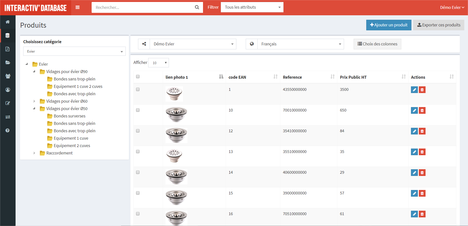 Interactiv' DataBase (PIM)-database v Interactiv' DataBase (PIM)-database v