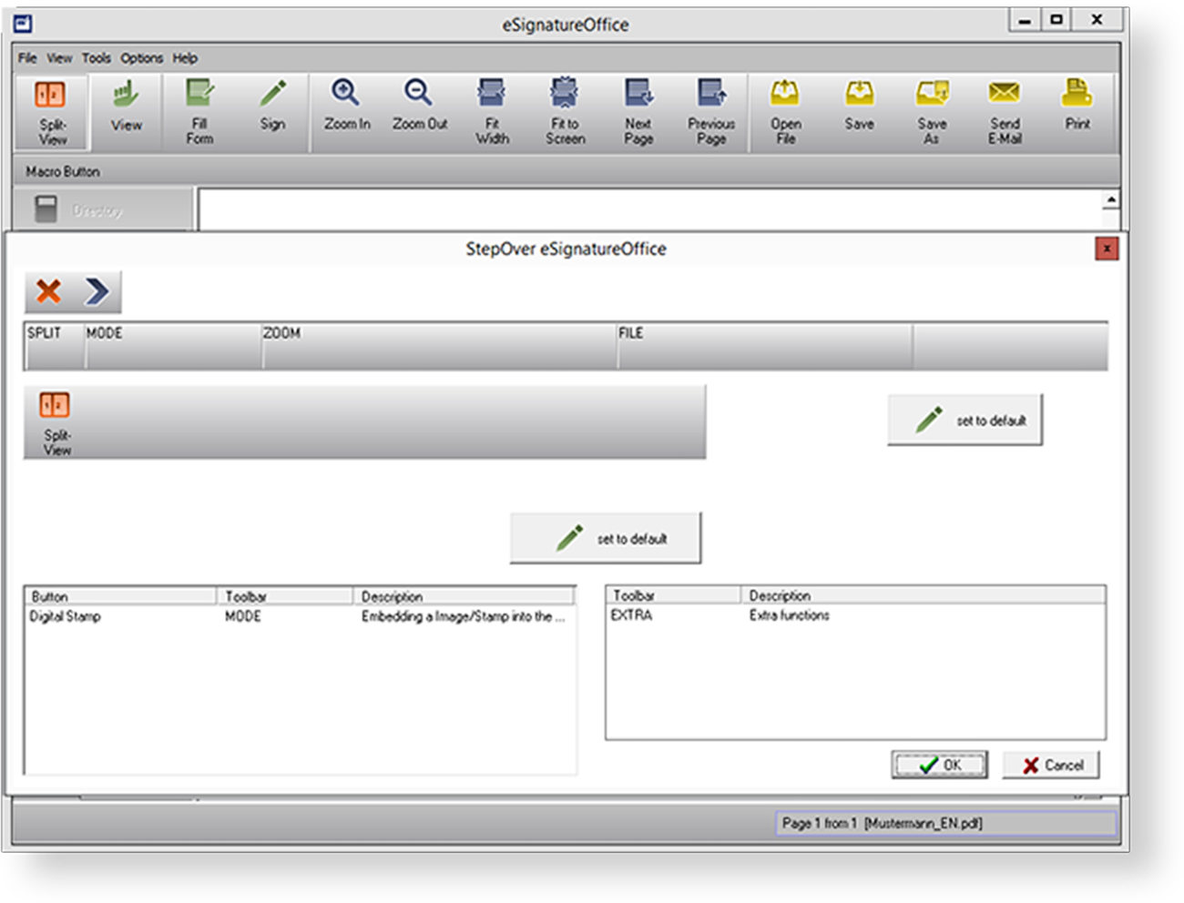 A totally flexible standard application
Upon signing using the eSignatureOffice, the document can be automatically forwarded along the customer's internal workflow. Numerous possibilities for integration into existing processes are available. A totally flexible standard application
Upon signing using the eSignatureOffice, the document can be automatically forwarded along the customer's internal workflow. Numerous possibilities for integration into existing processes are available.
