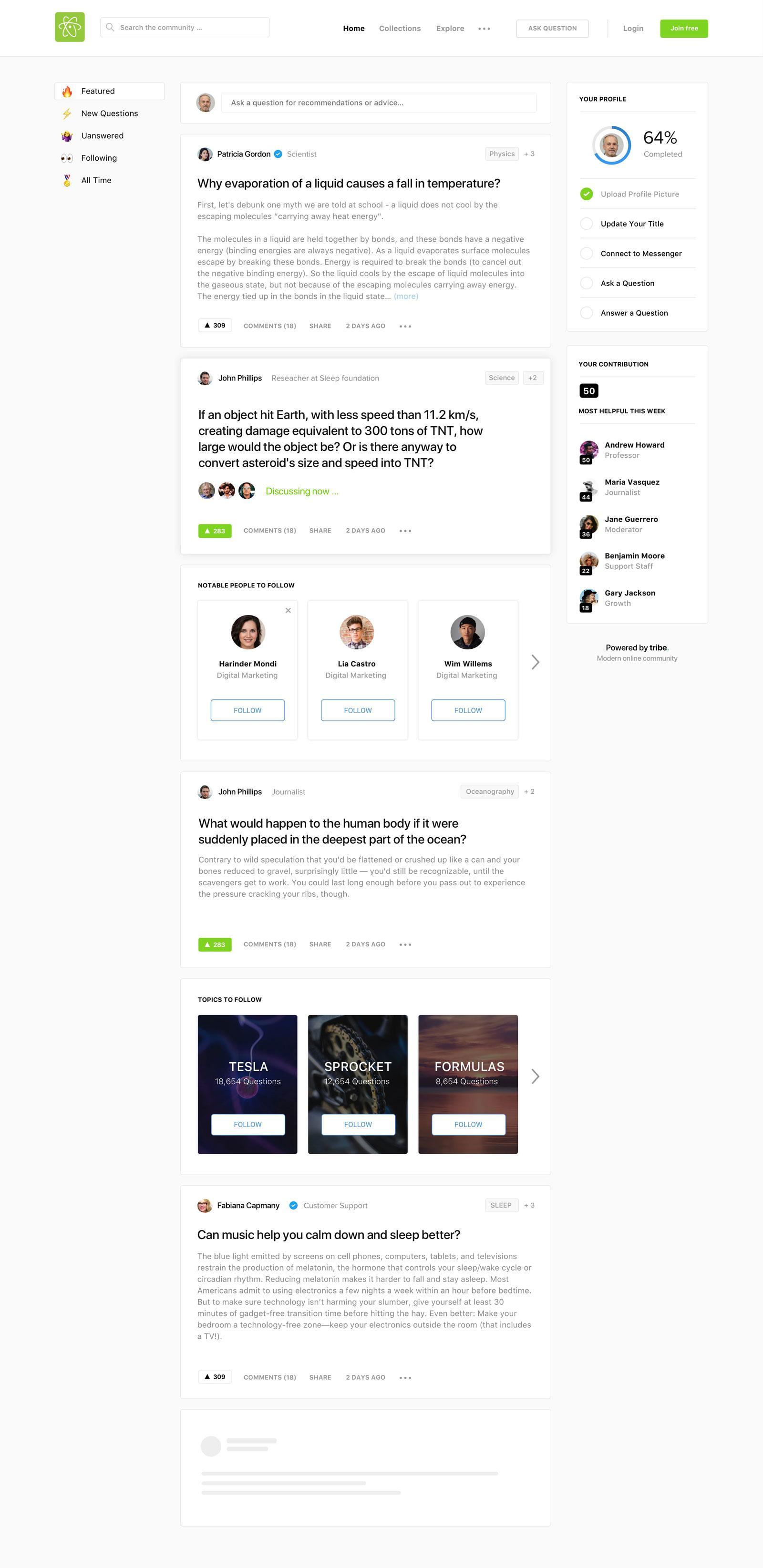 Sample community Sample community