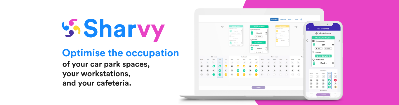 Review Sharvy: Digital solution for parking, office and canteen management - Appvizer