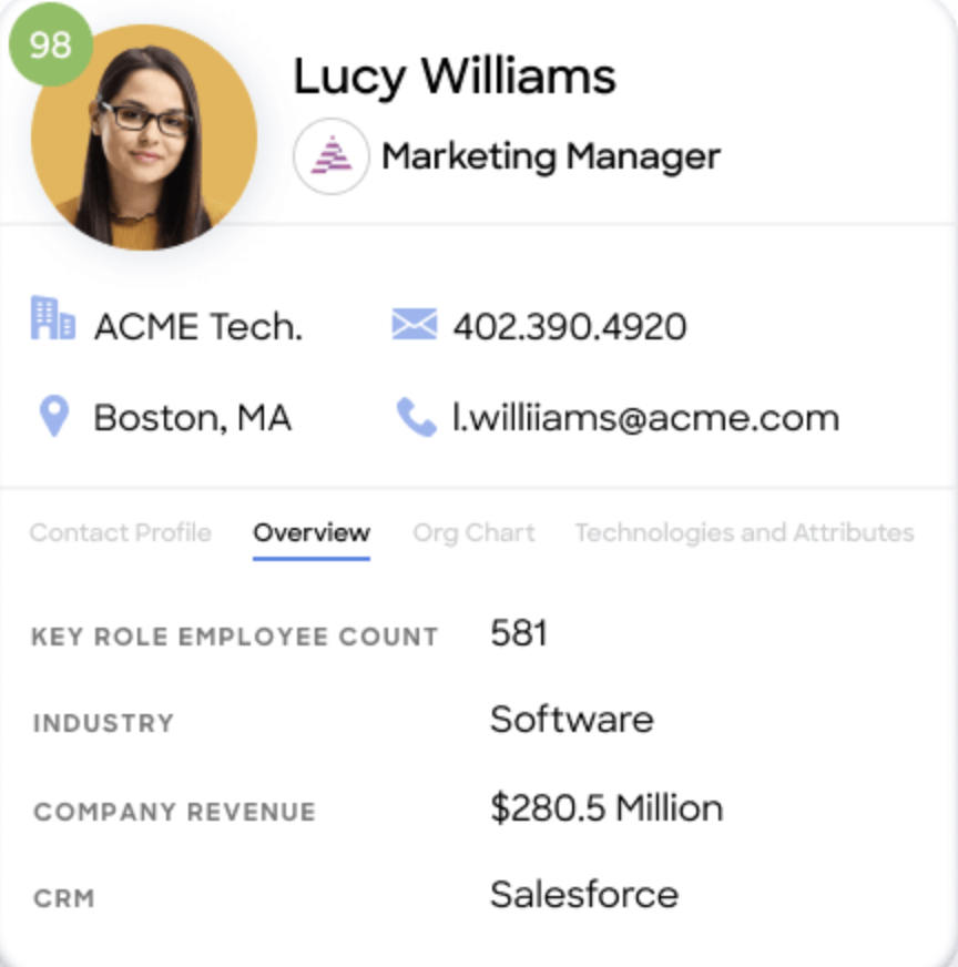 Build segmented audiences for campaigns. Build segmented audiences for campaigns.