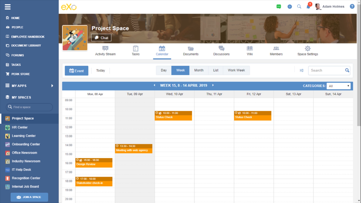 eXo Platform-Project 1 (calendar) eXo Platform-Project 1 (calendar)