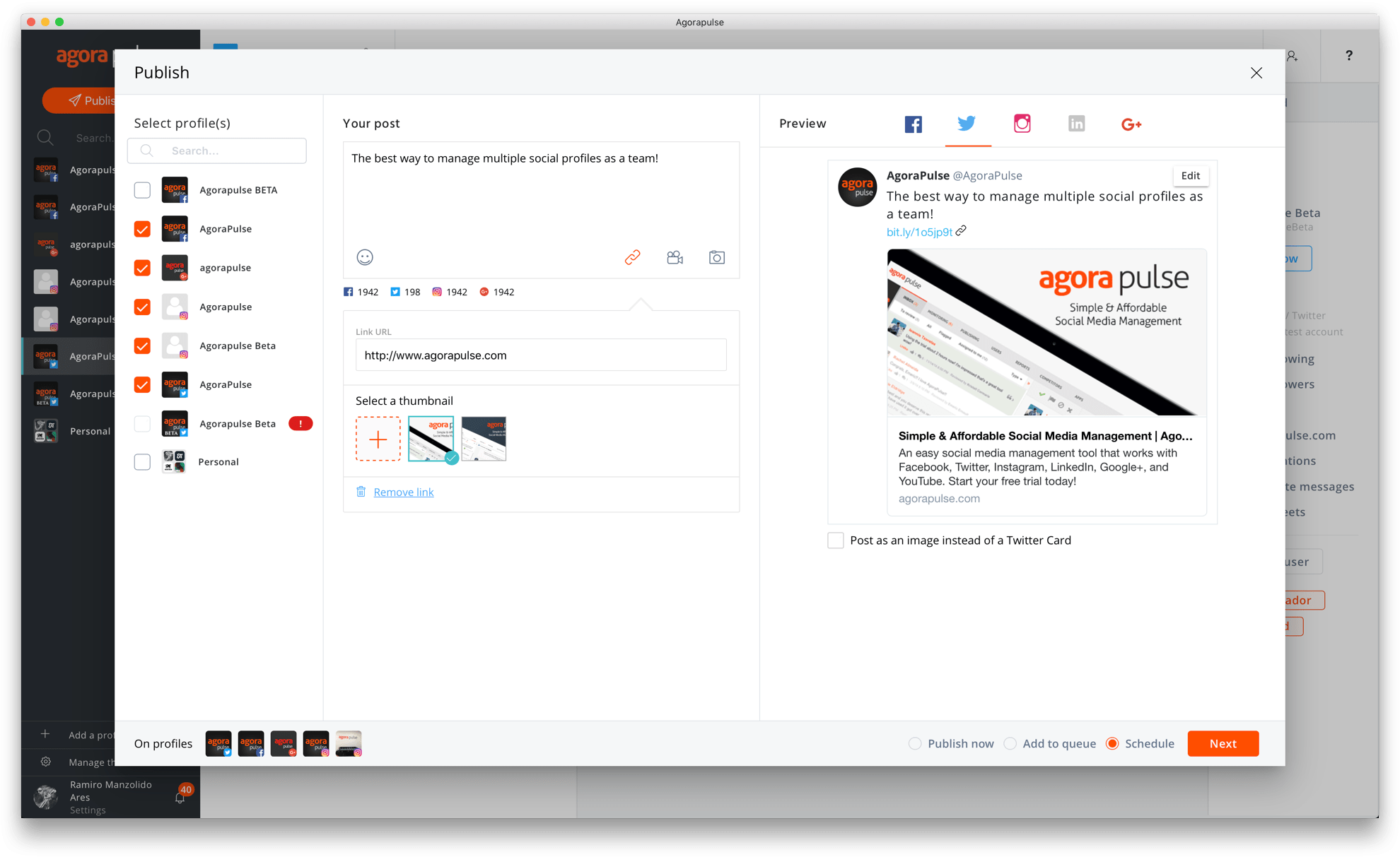 The best publishing tools available for all your social profiles The best publishing tools available for all your social profiles