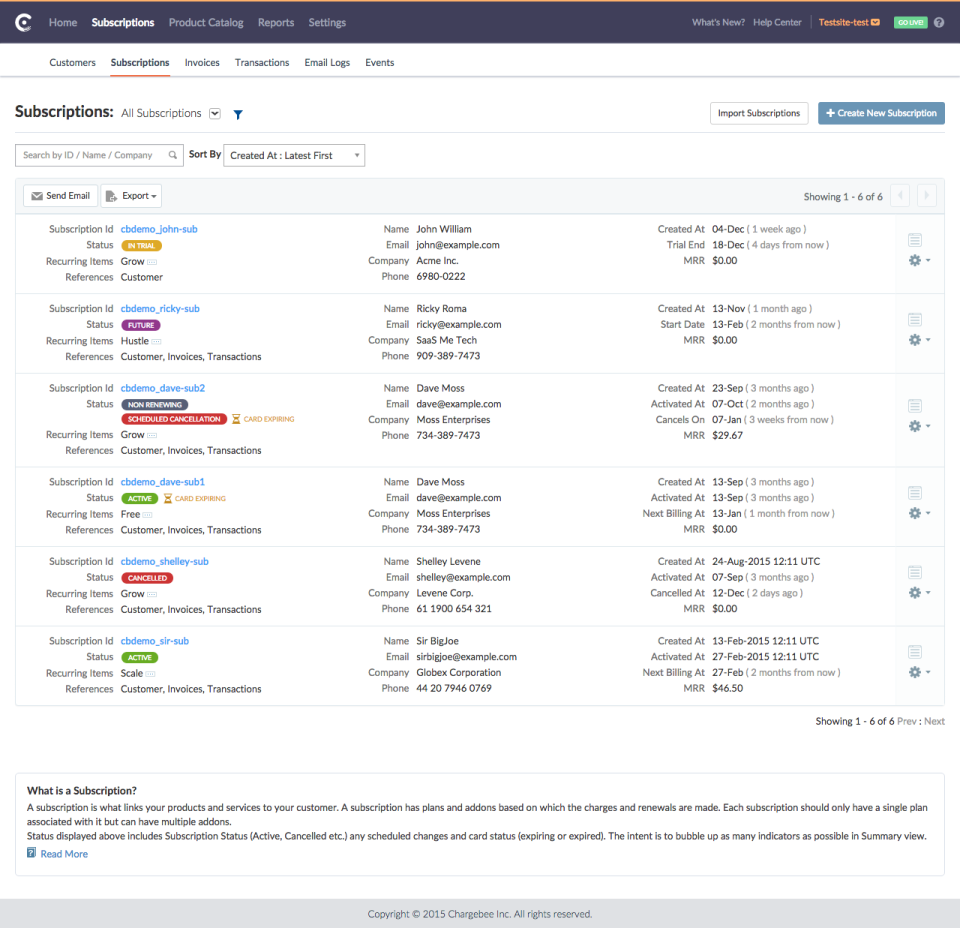 Chargebee - Chargebee-screenshot-1