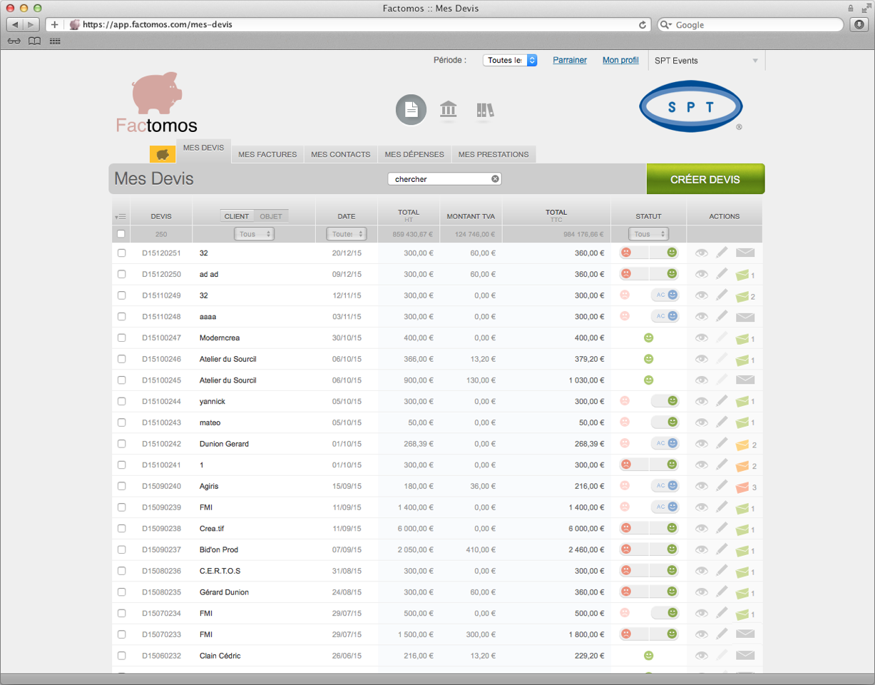 Factomos: Webmail (email management), monitoring of payments / settlements, Webmail (email management) Factomos: Webmail (email management), monitoring of payments / settlements, Webmail (email management)